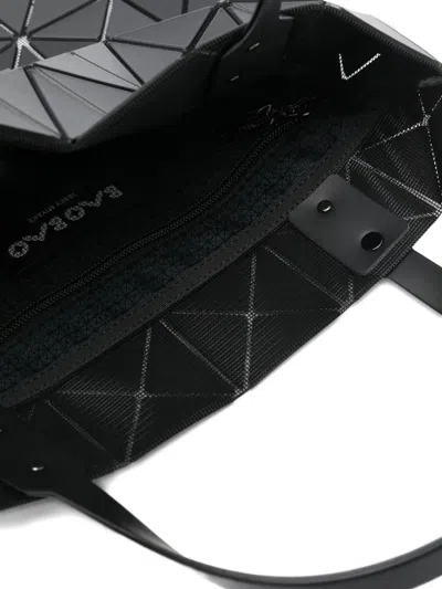 Bao Bao Issey Miyake Lucent Geometric-pattern Shoulder Bag In Black