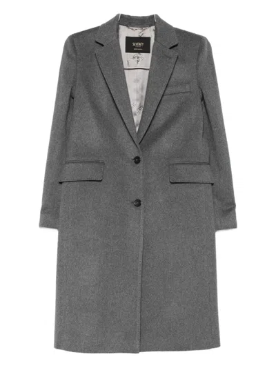 Seventy Single-breasted Coat In Gray