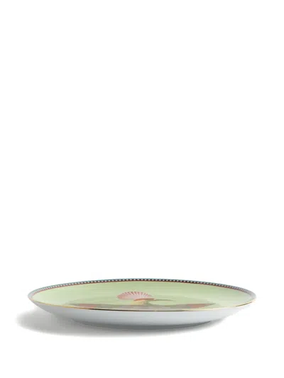 La Doublej Decorative Plate In Green