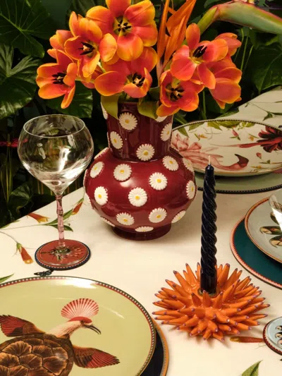 La Doublej Decorative Plate In Green