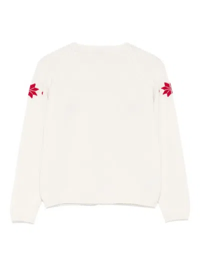 La Stupenderia Crew-neck Cardigan In Neutral