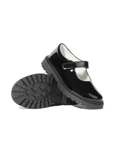 Andanines Strap Ballerinas In Black