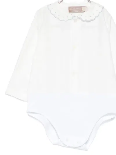 La Stupenderia Textured-knit Shorts Set In Blue