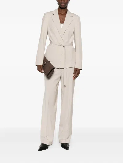 Marccain Side-pocket Pants In Neutral