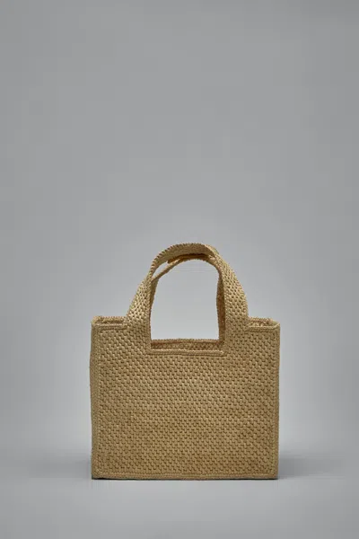 Loewe Women's Small Logo Font Tote Bag In Brown