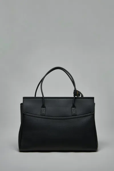 Balenciaga X Lamborghini Carrie Carry All Bag In Black