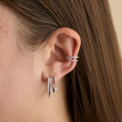 Astrid &amp; Miyu Illusion Crystal Hoops