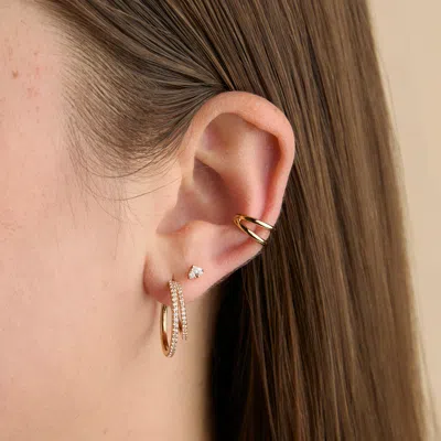 Astrid &amp; Miyu Illusion Crystal Hoops