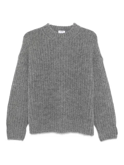 Filippa K Stand-neck Sweater In Gray