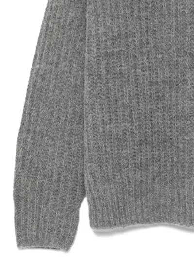 Filippa K Stand-neck Sweater In Gray