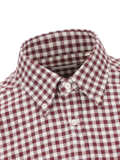 Xacus Checked-pattern Long-sleeve Shirt In Multi