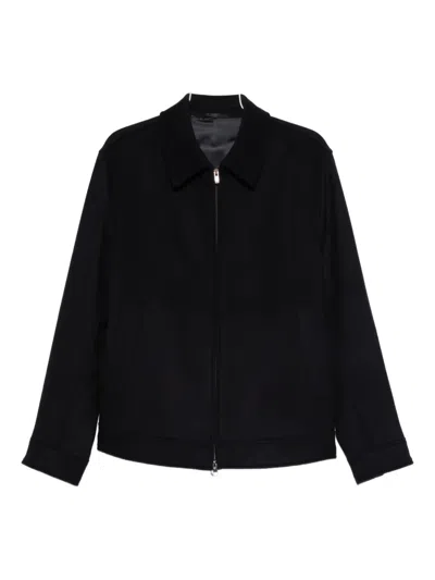 Manuel Ritz Zip-up Jacket In Black