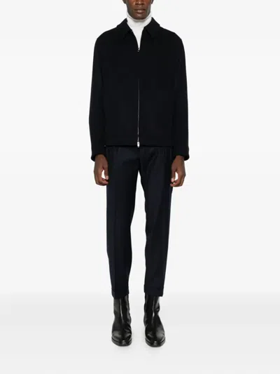 Manuel Ritz Zip-up Jacket In Black