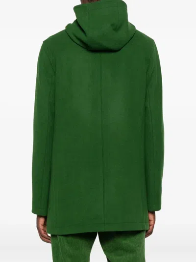 Manuel Ritz Hooded Parka In Green
