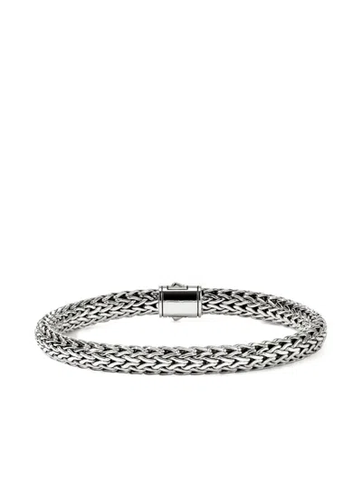 John Hardy Sterling Silver Icon Sapphire Bracelet In White