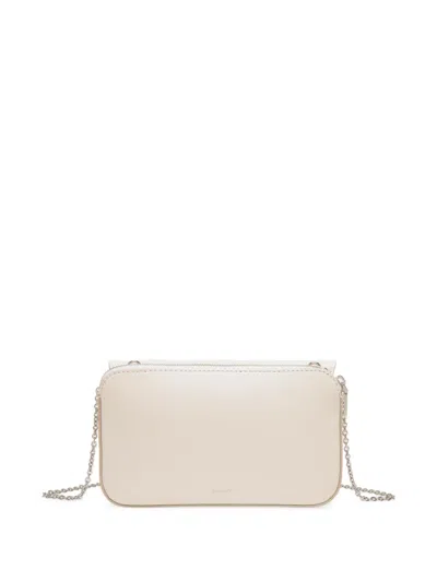 Bally Chain-strap Rectangular Wallet In Neutral
