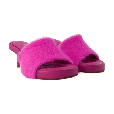 Jacquemus Argilla 55 Mules In Pink