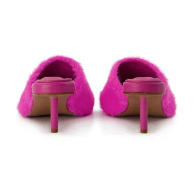 Jacquemus Argilla 55 Mules In Pink
