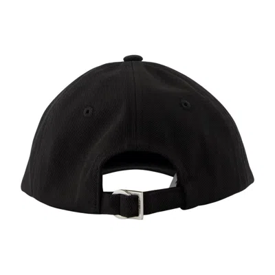 Jacquemus La Casquette Gadjo In Black