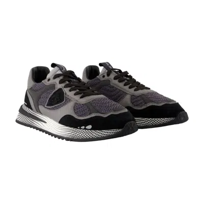 Philippe Model Casual Sneakers With Rubber Sole And Mesh In Multi