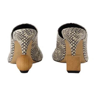 Jacquemus Kiss Block Heel Mules In Multi