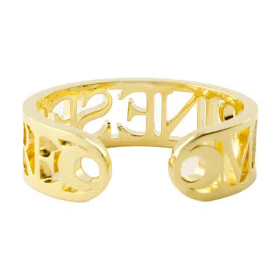 Marine Serre Insert Bracelet In Gold