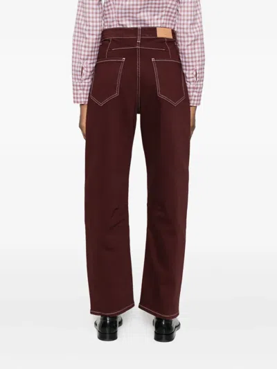 Rails Samo High Rise Barrel Leg Jeans In Chocolate In Brown