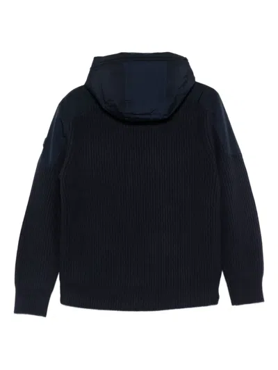 Moose Knuckles Hooded Jacket In Blue