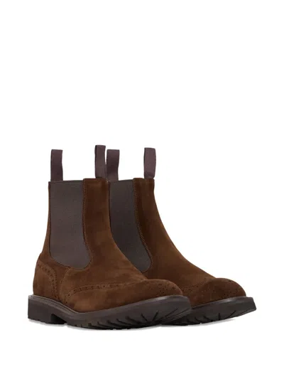 Tricker's Silvia Chelsea Boots In Brown