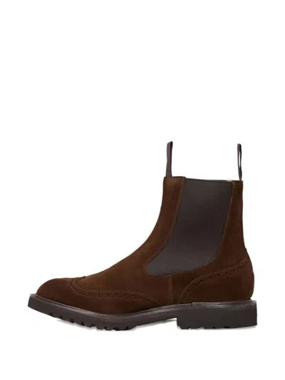 Tricker's Silvia Chelsea Boots In Brown