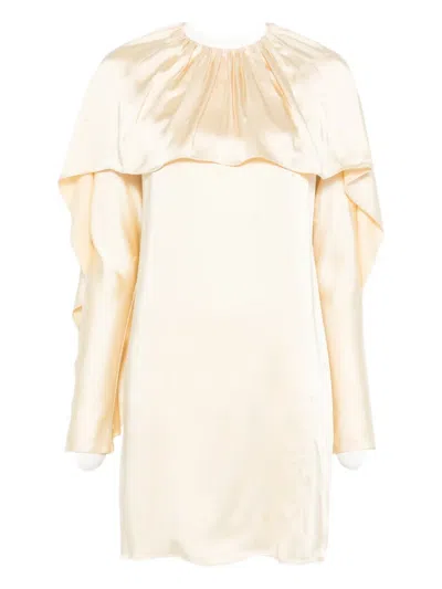 垂坠分层式迷你连衣裙