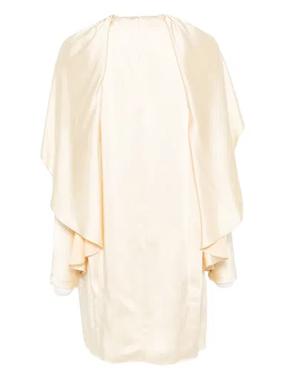 垂坠分层式迷你连衣裙