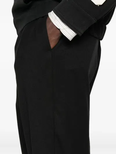 Dell'oglio Pleated Tailored Trousers In Black