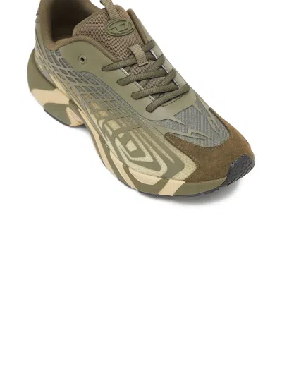 Diesel S-d-vit's 500 Low Sneakers In Green