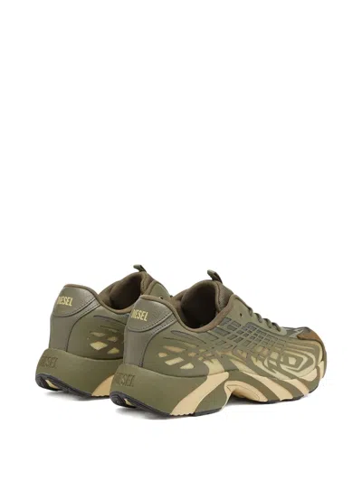 Diesel S-d-vit's 500 Low Sneakers In Green