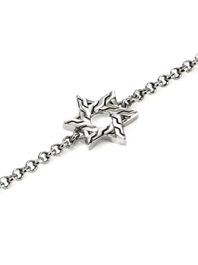 纯银 JH ESSENTIAL STAR OF DAVID 手链