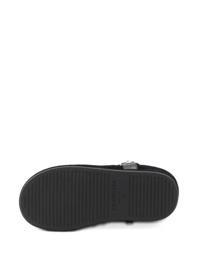 Balenciaga Women Leather And Wool Alaska Soft Bootie Boots In Black