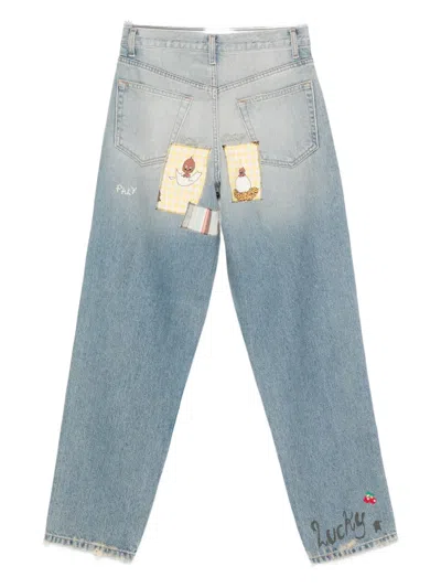 HOLLYWOOD 直筒牛仔裤