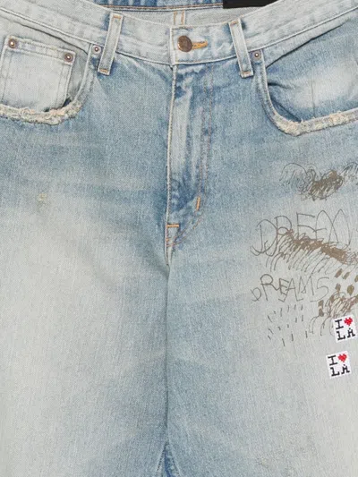 HOLLYWOOD 直筒牛仔裤