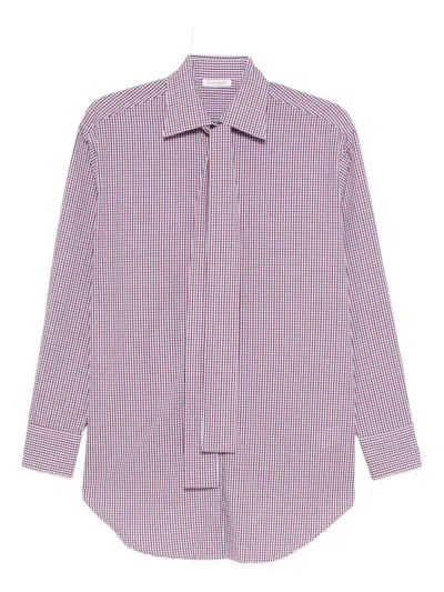 Archivio '67 Check-print Shirt In Purple