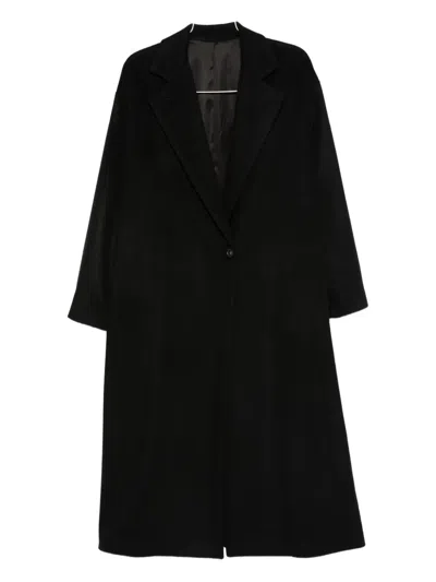 Pt Torino Single-breasted Coat In Black