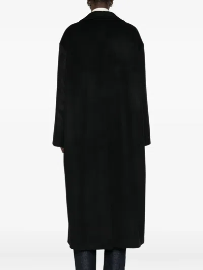 Pt Torino Single-breasted Coat In Black