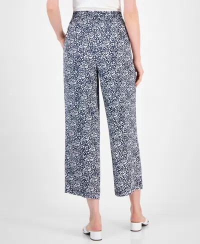 Tommy Hilfiger Women's Floral Drawstring-waist Pants In Multi