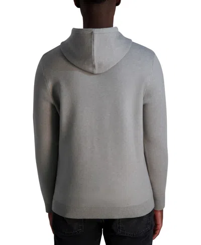Karl Lagerfeld Men's Pull-on Hoodie In Gray