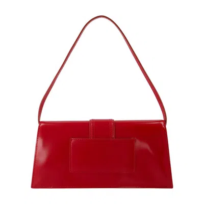Jacquemus La Petite Pochette Rond C Shoulder Bag In Red