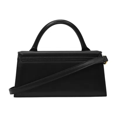 Jacquemus Shoulder Bags With Detachable Strap And Top Handle In Black