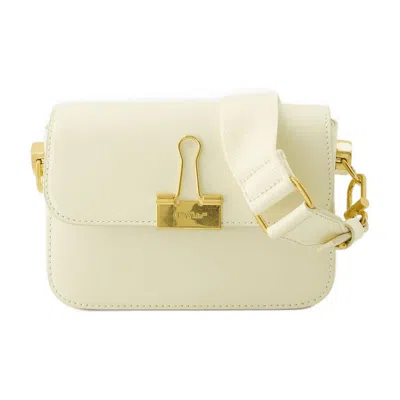 Off-white Hobo Plain Binder Bag In White