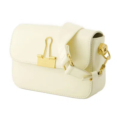 Off-white Hobo Plain Binder Bag In White