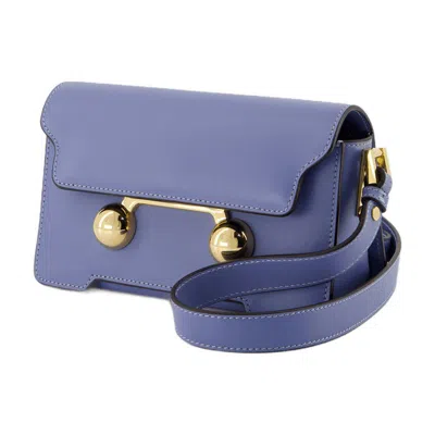 Marni Women's Mini Shoulder Bag In Blue