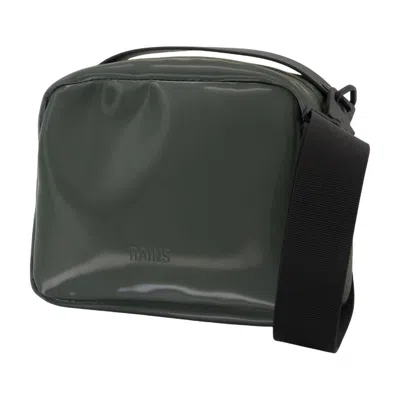 Rains Box W3 Shoulder Bag In Green